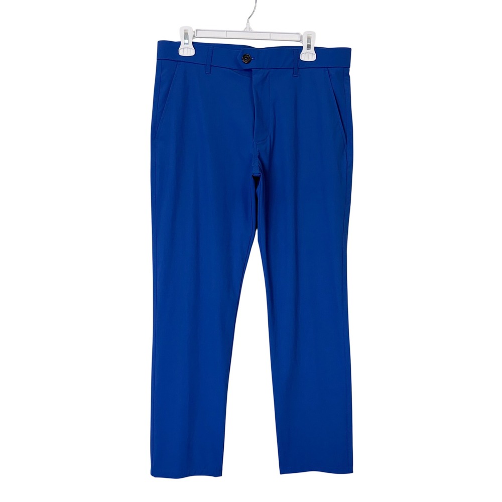 Greyson Montauk Golf Pants Mens 32 Short Blue Performance Trousers